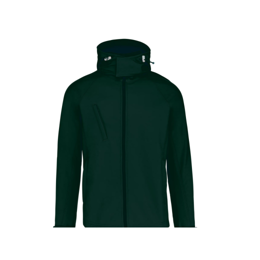 Veste softshell à capuche amovible homme