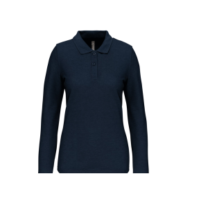 Polo manches longues femme