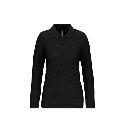 Polo manches longues femme